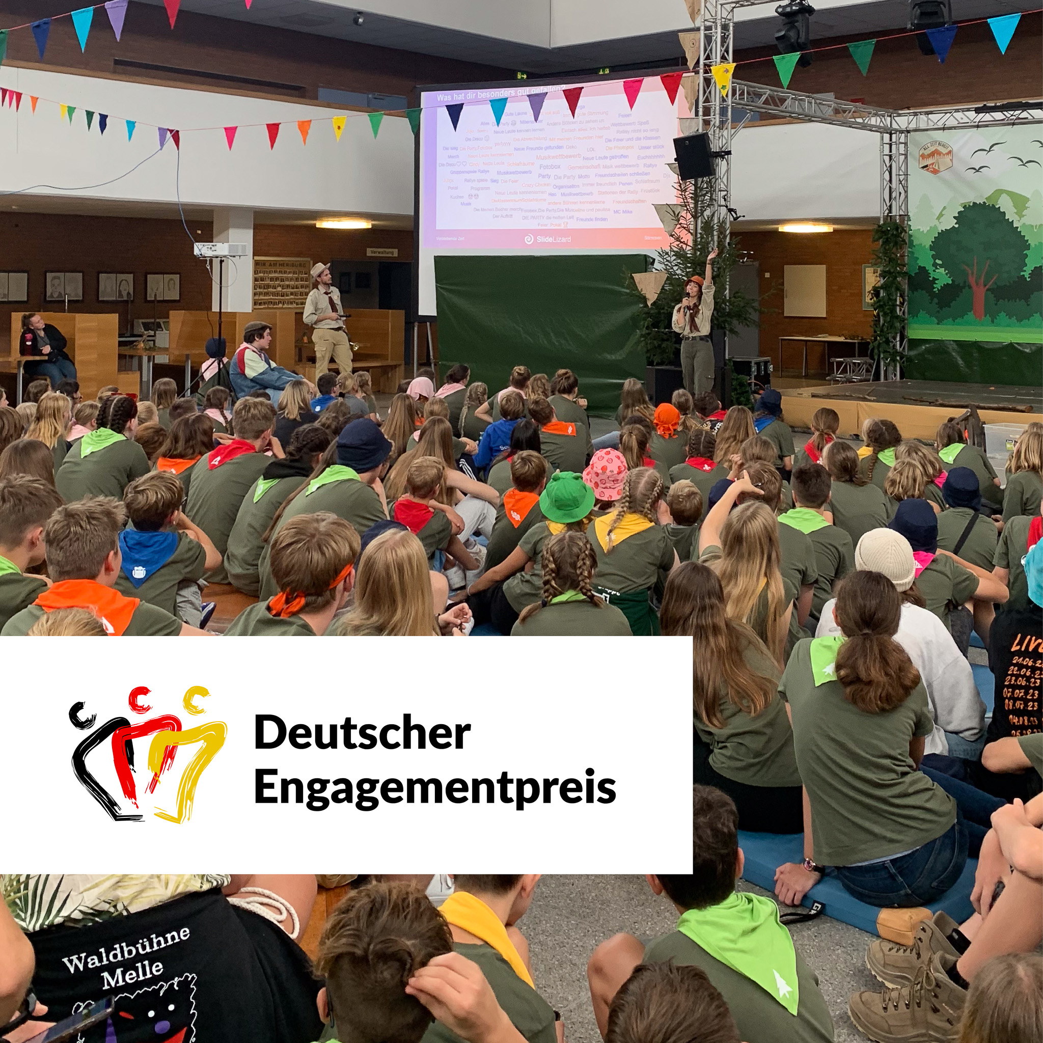 🚀 Nominiert für den Deutschen Engagementpreis auf Bundesebene! 🎉